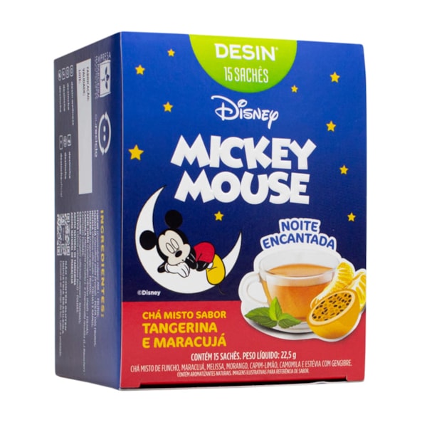 Chá Disney Mickey C/ 10 Sachês Desinchá