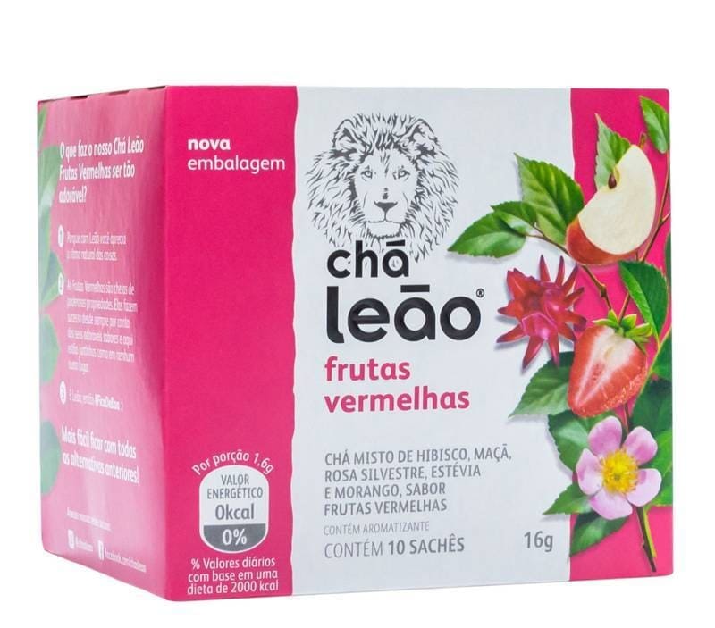 Ch Frutas E Flores De Frutas Vermelhas C 10 Sach s Le o