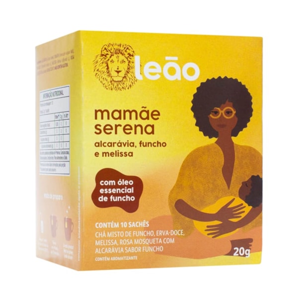 Chá Mamãe Serena C/ 10 Sachês Leão