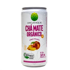 Chá Mate Orgânico Tearapy Pêssego Zero Açúcar 269ml - ORGANIQUE