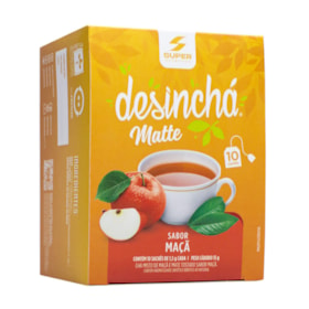 Chá Matte Sabor Maçã C/ 10 Sachês Desinchá