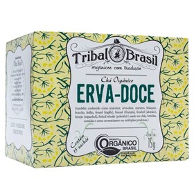 Chá Orgânico De Erva-Doce C/ 15 Sachês De 1g Tribal Brasil
