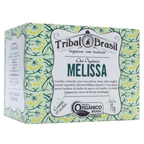 Chá Orgânico De Melissa C/ 15 Sachês De 1g Tribal Brasil