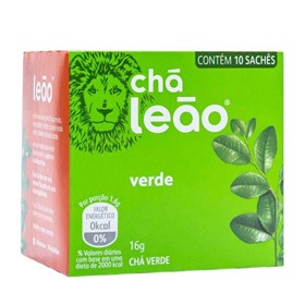 Chá Verde C/ 10 Sachês Leão