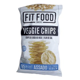 Chips Veggie de Grão de Bico com Flor de Sal 40g FitFood