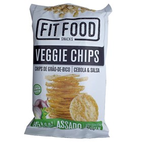 Chips Veggie de Grão de Bico sabor Cebola e Salsa 40g FitFood
