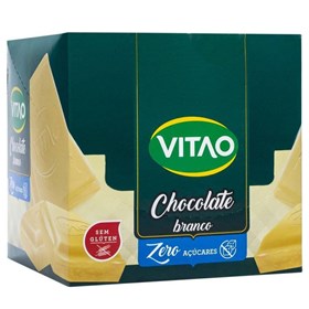 Chocolate Branco c/ Cereais Zero Açúcar Display 18x30g Vitao