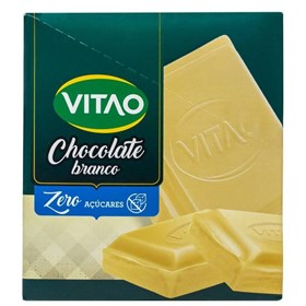 Chocolate Branco c/ Cereais Zero Açúcar Display 18x30g Vitao