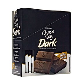 Chocolate Choco Soy Dark 50% Cacau Display 15x40g Olvebra