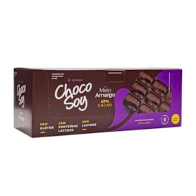 Chocolate Choco Soy Meio Amargo Display 10x80g Olvebra