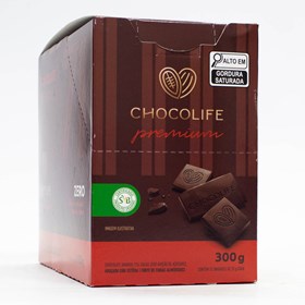 Chocolate Premium 71% Cacau Display 12X25g Chocolife