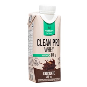 Clean Pro Whey Sabor Chocolate 250Ml Nutrify