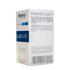 Cleanlab Sleepure (L-Tryptophan 500mg) 60caps Atlhetica Nutrition