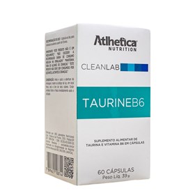 Cleanlab Taurine B6 (Taurine 500mg) 60caps Atlhetica Nutrition