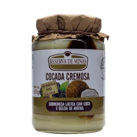 Cocada Cremosa Com Ameixa S/ Glúten 650g Reserva De Minas