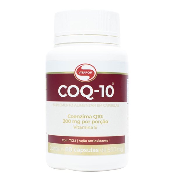 Coenzima Coq-10 60 Cápsulas de 500mg Vitafor