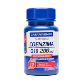 Coenzima Q10 200mg 30 Cápsulas Catarinense Pharma