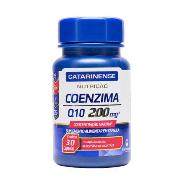 Coenzima Q10 200mg 30 Cápsulas Catarinense Pharma