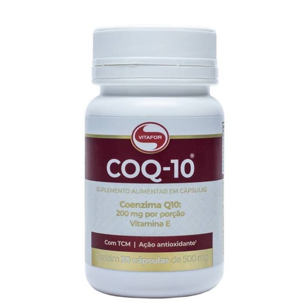 Coenzima Q10 30 cápsulas 500mg Vitafor