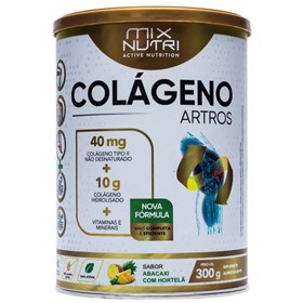 Colágeno Artros Sabor Abacaxi C/ Hortelã 300g Mix Nutri