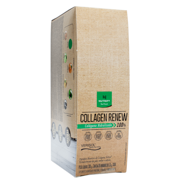 Colágeno Hidrolisado Renew Sabor Jabuticaba Display 20X10G Nutrify