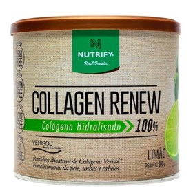 Colágeno Hidrolisado Renew sabor Limão 300g Nutrify