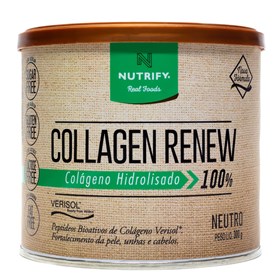 Colágeno Hidrolisado Renew sabor Neutro 300g Nutrify