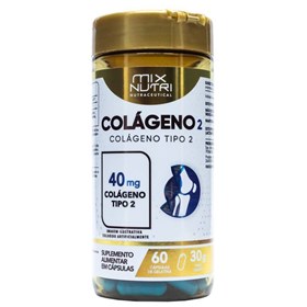 Colágeno Tipo II 60caps De 40mg Mix Nutri