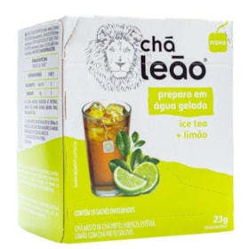 Cold Brew Ice Tea+Limão C/ 10 Sachês Leão