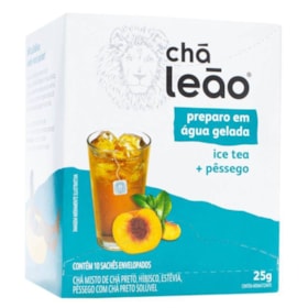 Cold Brew Ice Tea+Pêssego c/ 10 Sachês Leão