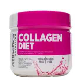 Collagen Diet Sabor Cranberry 200g Atlhetica Nutrition