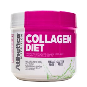 Collagen Diet Sabor Lima Limão 200g Atlhetica Nutrition