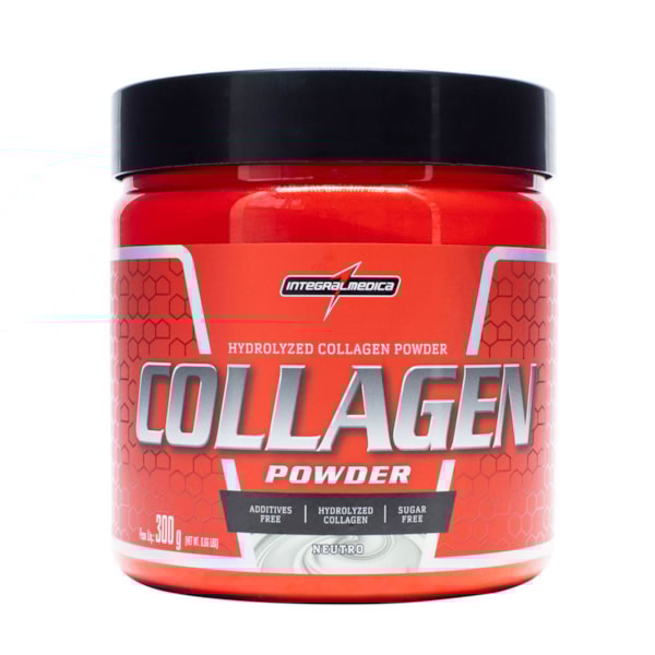 Collagen Powder Hidrolisado Sabor Neutro 300g Integralmedica