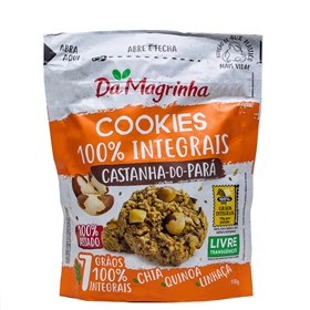 Cookies 7 Grãos 100% Integral De Castanha Do Pará 150g Da Magrinha