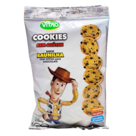 Cookies De Baunilha Com Gotas De Chocolate S/ Glúten E S/ Lactose Disney 60g Vitao