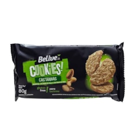 Cookies De Castanhas S/ Glúten E Lactose 80g Belive Cookies De Castanhas S/ Glúten E Lactose 80g Belive