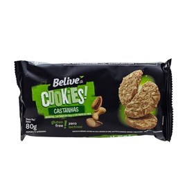 Cookies De Castanhas S/ Glúten E Lactose 80g Belive