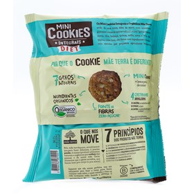 Cookies Organico Diet sabor 4 Castanhas 120g - Mãe Terra