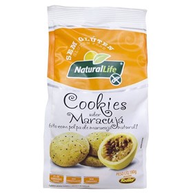 Cookies s/ Gluten sabor Maracujá 180g - Natural Life
