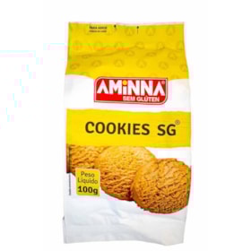 Cookies SG s/ Glúten 100g – Aminna Cookies SG s/ Glúten 100g – Aminna