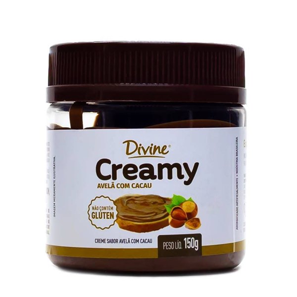 Creamy de Avelã com Cacau 150g Divine