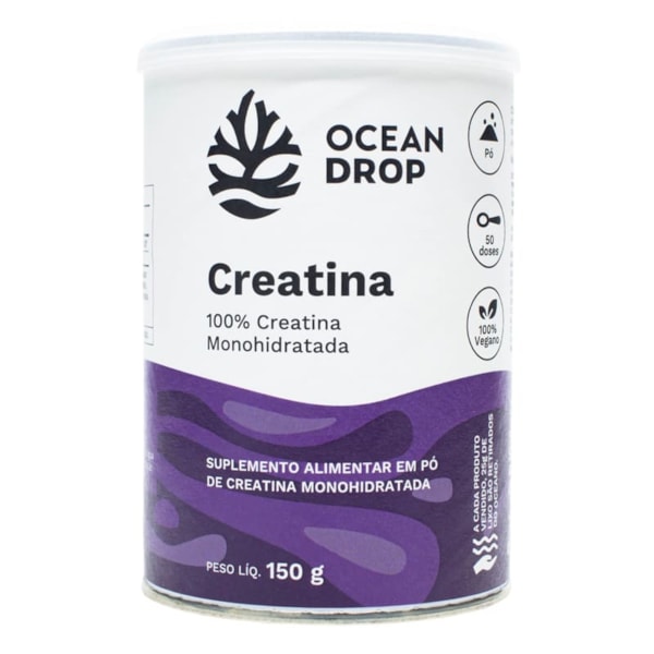 Creatina Monohidratada 150g Ocean Drop