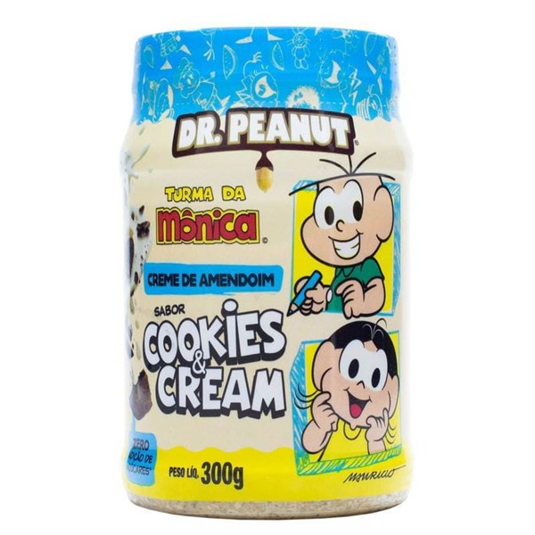 Creme de Amendoim Sabor Cookies & Cream 300g Dr Peanut