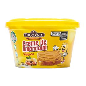 Creme De Amendoim Sabor Paçoca 200g Dacolonia
