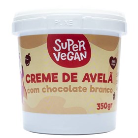 Creme De Avelã Com Chocolate Branco 350g Super Vegan
