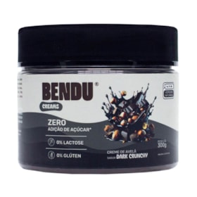 Creme De Avelã Sabor Dark Crunchy Zero Açúcar 300g Bendú