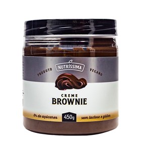 Creme De Brownie Vegano 450g Nutríssima