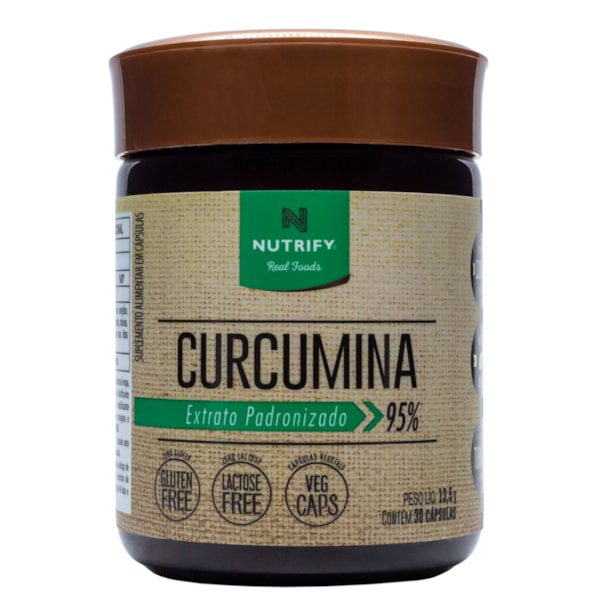 Curcumina 30 Cápsulas Nutrify