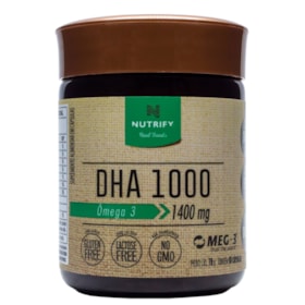 Dha 1000 Ômega 3 60 Cápsulas Nutrify