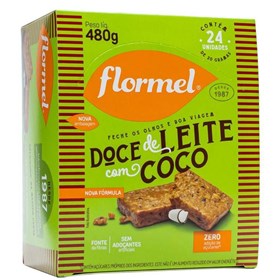 Doce De Leite C/ Coco Zero Display 24x20g Flormel